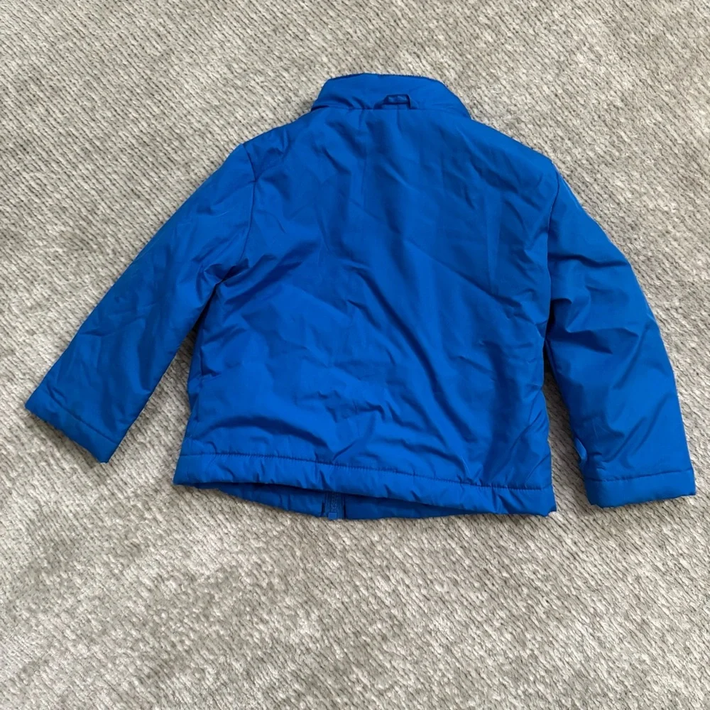 Cat‎ & Jack Toddler Blue Puffer Coat Jacket Size 2T Fleece Lined